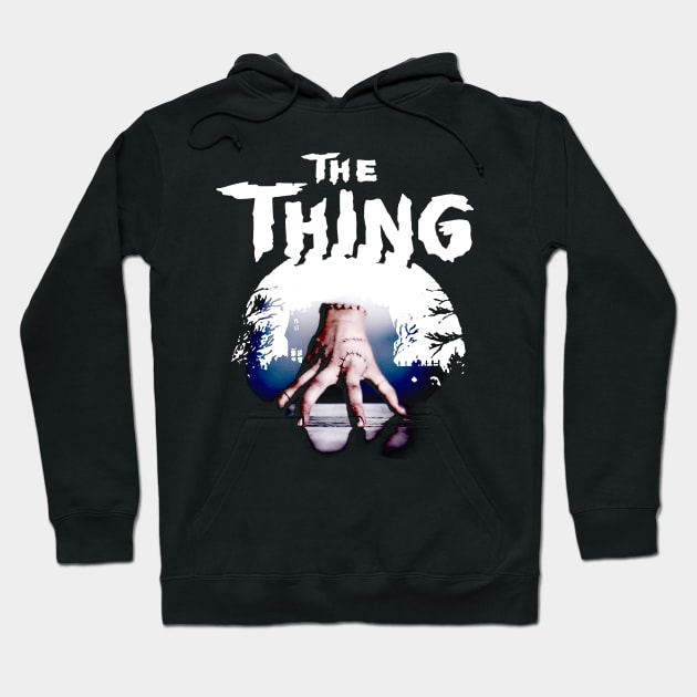 Addams Family // The Thing Hoodie by Indranunik